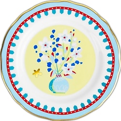 Baci Milano Mamma Mia Vazo Desenli 16 cm Tatlı Tabağı