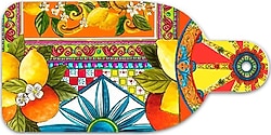 Baci Milano Ortigia 16.5x34.5 cm Orta Boy Kesme Tahtası