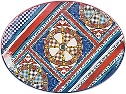 Baci Milano Sole Mio Oval Tabak 49x36 cm
