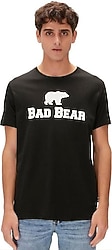 Bad Bear 19.01.07.002 Kısa Kollu Bisiklet Yaka Erkek Tişört