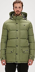 Bad Bear Colonel 23.02.13.010-C123 Kapüşonlu Yeşil Erkek Şişme Mont