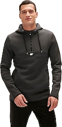 Bad Bear Defence 19.02.27.027 Kapüşonlu Yarım Fermuarlı Erkek Sweatshirt