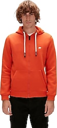 Bad Bear Even 21.02.12.028 Kapüşonlu Tam Fermuarlı Erkek Sweatshirt