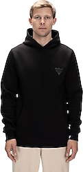 Bad Bear Lake 25.02.12.006-C01 Kapüşonlu Siyah Erkek Sweatshirt