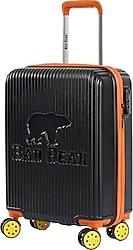 Bad Bear Logo 23.01.80.003-C01 ABS Siyah Kabin Boy Valiz