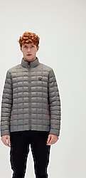 Bad Bear Miner Puffer 21.02.15.009-C78 Gümüş Gri Erkek Mont