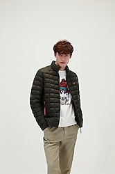 Bad Bear Miner Puffer 21.02.15.009-C70 Haki Erkek Mont
