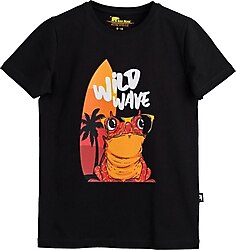 Bad Bear Wave 24.06.07.002 Kısa Kollu Bisiklet Yaka Çocuk Tişört