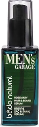 Bade Natural Men's Garage Biberiye 50 ml Saç ve Sakal Serumu