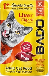 Bado Ciğerli 85 gr Yetişkin Yaş Kedi Maması