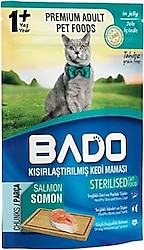 Bado Somonlu 85 gr Kısırlaştırılmış Kedi Maması