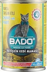 Bado Tavşanlı 415 gr Yetişkin Konserve Kedi Maması