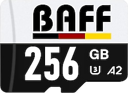 Baff UHS-I U3 A2 V30 256 GB Micro SD Kart