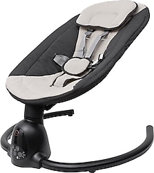 Bagi Dastana Black Solid Otomatik Sallanan Ana Kucağı