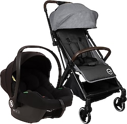 Bagi Gravity Autofold Cosmo Black-Grey Travel Sistem Bebek Arabası