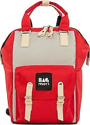 Bagmori Cepli Logolu Kırmızı Bebek Bakım Çantası