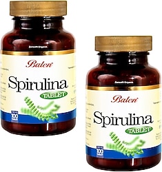 Balen Siprulina Yosun Hapı 740 mg 100 Tablet 2 Adet