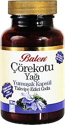 Balen Çörekotu Yağı 80 Yumuşak Kapsül