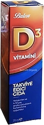 Balen D3 Vitamini 20 ml