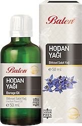 Balen Hodan Yağı Soğuk Pres 50 ml