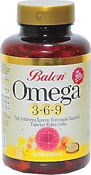 Balen Omega 3-6-9 1585 mg 100 Kapsül