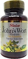 Balen Sarı Kantaron Ekstraktı St. John's Wort 300 mg 60 Kapsül