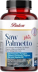 Balen Saw Palmetto 685 mg 80 Kapsül