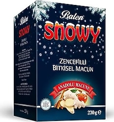 Balen Snowy Ballı Zencefilli Macun 230 gr