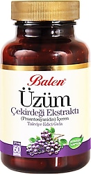 Balen Üzüm Çekirdeği Ekstraktı 375 mg 60 Kapsül