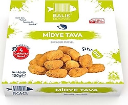 Balık Dünyası Pane Midye Tava 150 gr