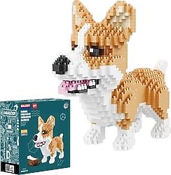 Balody Evcil Hayvan Serisi Korgi Köpek BL16043 1380 Parça Blok Oyuncak