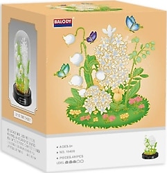 Balody Fanuslu Beyaz Zambak BL18498 480 Parça Blok Oyuncak