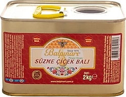 Balpınarı Süzme Çiçek Balı Teneke 2 kg