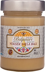 Balpınarı Yüksek Yayla Çiçek Ham Beyaz Bal 450 gr
