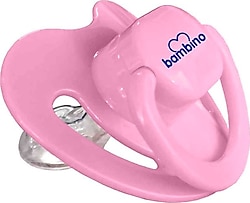 Bambino Renkli Damaklı Emzik 18 Ay+ Pembe