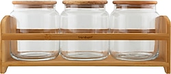 Bambum Bench Plus Standlı 1080 ml 4 Parça Baharat Takımı