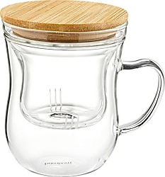 Bambum Brew Süzgeçli 400 ml Çay Bardağı