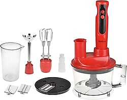 Bambum Monster 1700 W 5'li Blender Seti Kırmızı