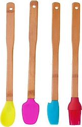 Bambum Zolly 4'lü Küçük Spatula Seti B3340