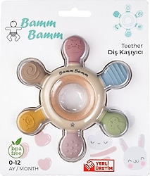Bamm Bamm Silikon Diş Kaşıyıcı