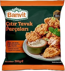 Banvit Çıtır Tavuk Parçaları 300 gr