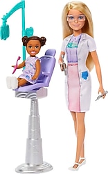Barbie Kariyer Bebekleri Diş Hekimi Bebek JCR71-JCR74