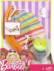 Barbie Açık Hava Dekorasyon Oyun Seti DXB69-DVX47