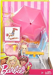 Barbie Açık Hava Dekorasyon Oyun Seti DXB69-DVX49