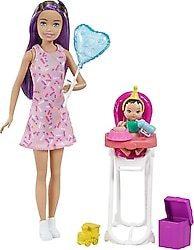 Barbie Bebek Bakıcılığı Oyun Seti FHY97