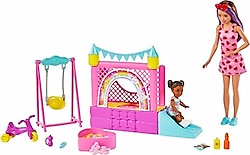 Barbie Bebek Bakıcısı Skipper Oyun Evi Seti HHB67