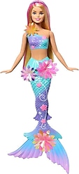 Barbie Büyülü Çiçekler Deniz Kızı Bebeği JDM72