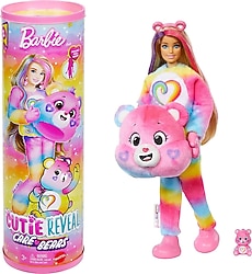 Barbie Cutie Reveal Care Bears 2.Seri Pembe JFV60