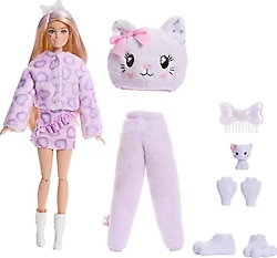 Barbie Cutie Reveal Kedicik Serisi JJP64
