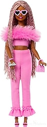 Barbie Deluxe Style Kahverengi Saçlı Bebek HYV24-HYV28
